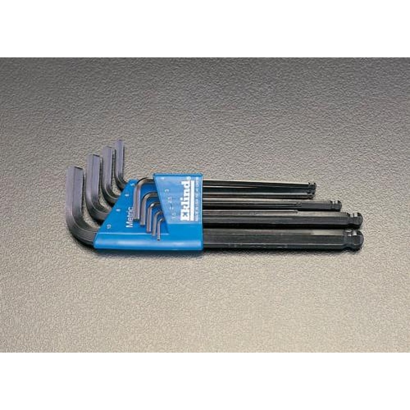 エスコ EA573BA 1.5-6.0mm/7本組［BallHexagon]キーレンチ 1個（ご注文単位1個）【直送品】
