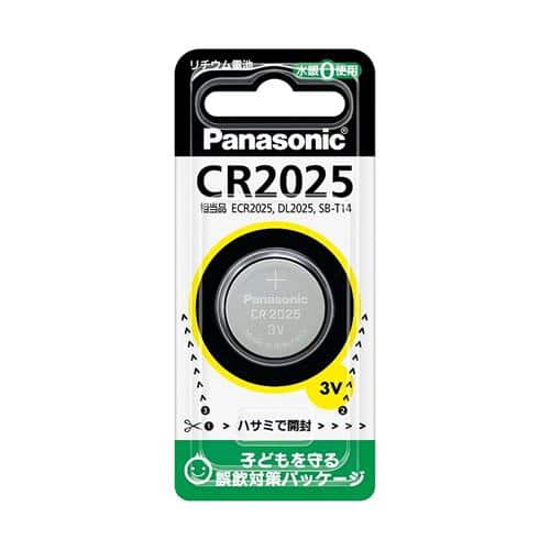 エスコ EA758YD-11 (CR2025) 3V コイン電池(リチウム) 1個 (ご注文単位1個)【直送品】