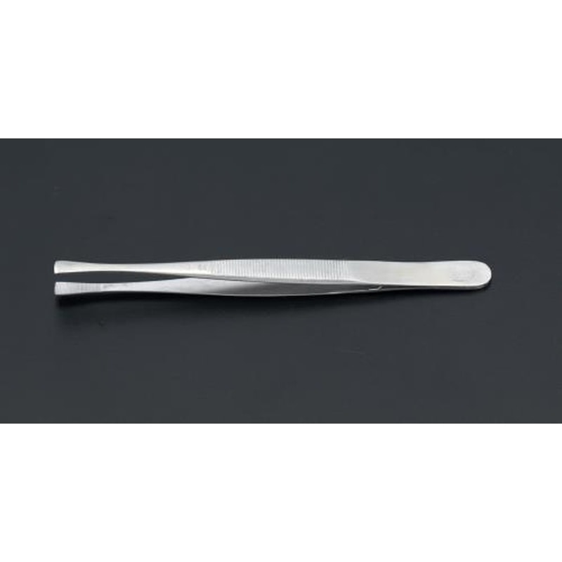 エスコ EA595AK-66 4.8x120mm/35AD精密用ピンセット(ステンレス製) 1個（ご注文単位1個）【直送品】