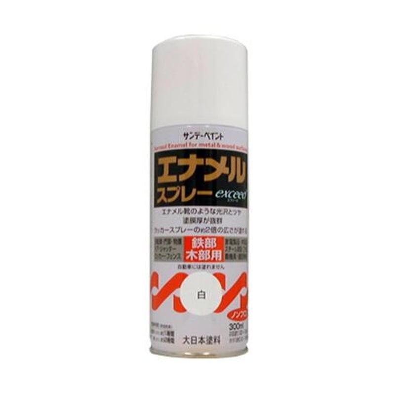 エスコ EA942EM-21 300mlエナメルスプレー(白) 1個（ご注文単位1個）【直送品】