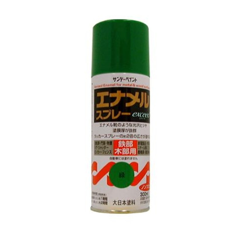 エスコ EA942EM-31 300mlエナメルスプレー(緑) 1個（ご注文単位1個）【直送品】