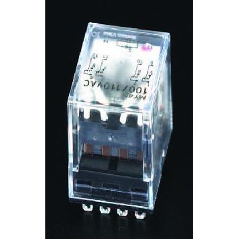 エスコ EA940MP-42E AC200V/4c/3A［LED付]汎用リレー 1個（ご注文単位1個）【直送品】