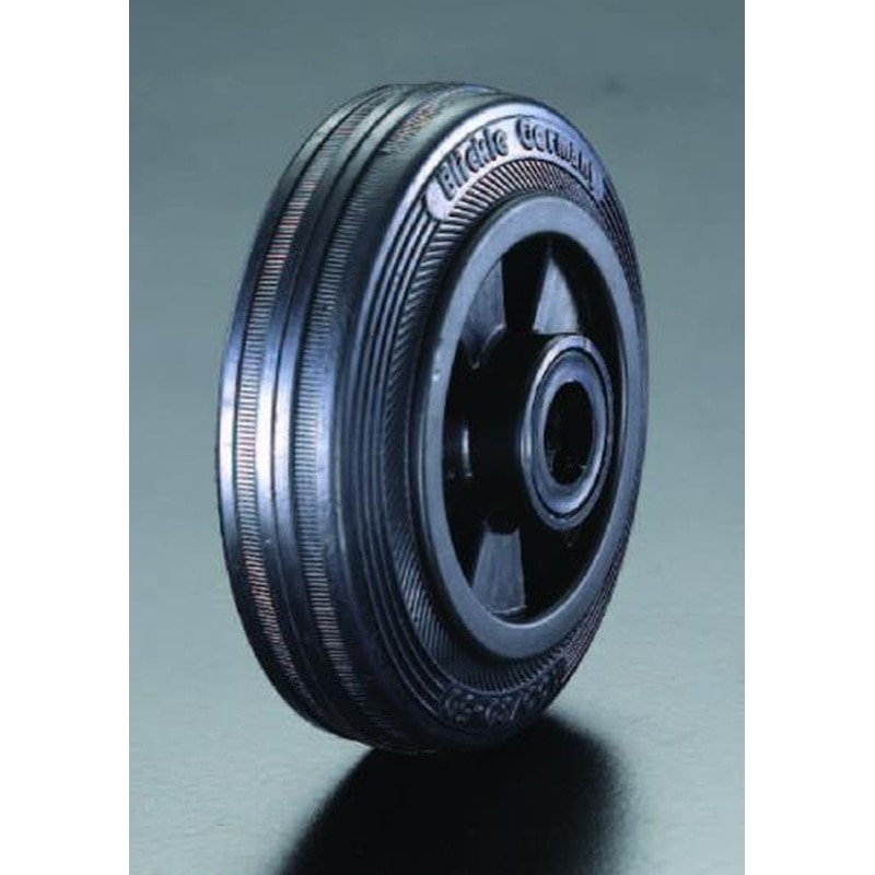 エスコ EA986MC-5 150x40mm車輪(ラバータイヤ・PPリム・ローラーベアリング) 1個(ご注文単位1個)【直送品】