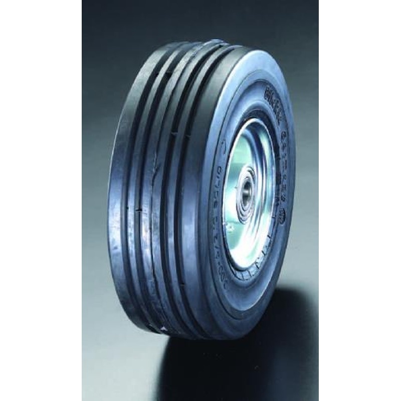 エスコ EA986mm-400 405x105mm車輪(エラスティックタイヤ・スチールリム・ベアリング 1個(ご注文単位1個)【直送品】