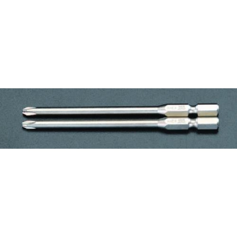 エスコ EA813A-75A #2x65mm喰い付ビット(マグネット付)2本組 1個（ご注文単位1個）【直送品】