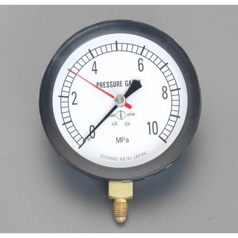 エスコ EA105A-13 0~10MPa圧力計(指示針式) 1個(ご注文単位1個)【直送品】
