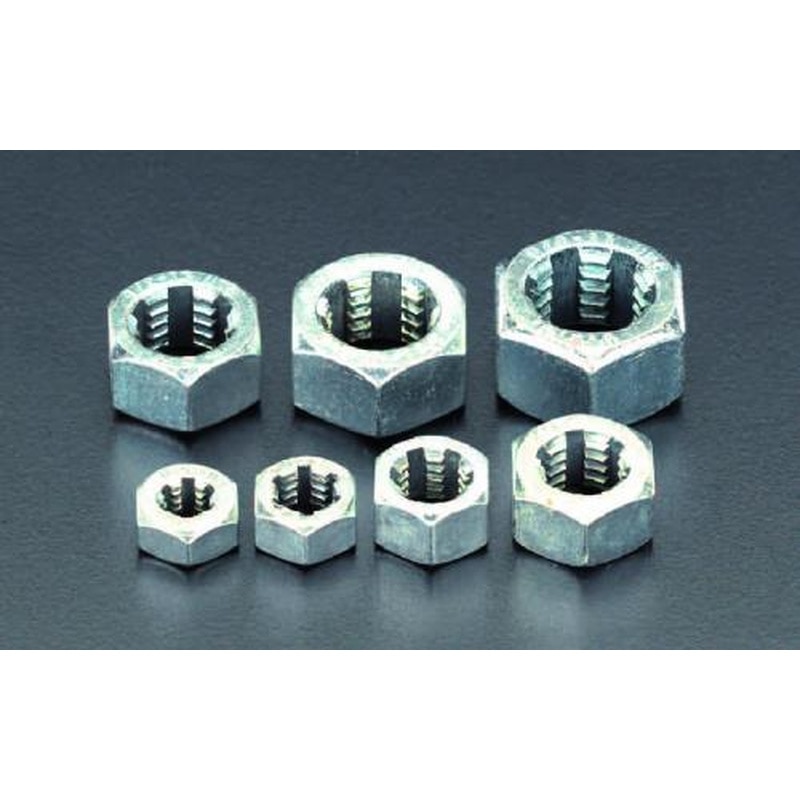 エスコ EA829BL 1/4”-5/8”ダイスセット(ねじ山修正/SAE) 1個（ご注文単位1個）【直送品】