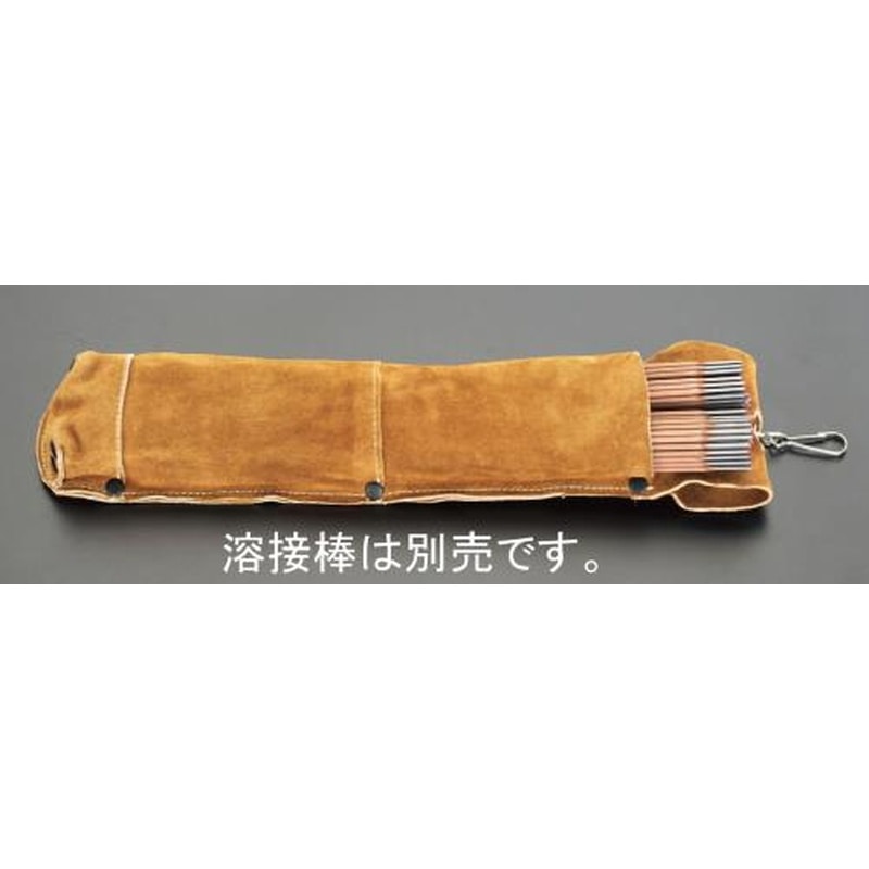 エスコ EA354-50 35x65x300mm溶接棒・革袋 1個（ご注文単位1個）【直送品】