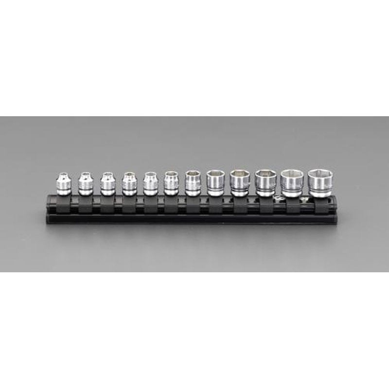 エスコ EA619LA-1 1/4”DR/12個ソケットセット(Z-EAL) 1個(ご注文単位1個)【直送品】