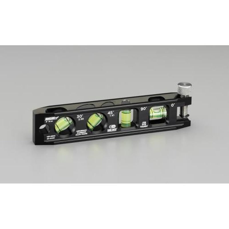 エスコ EA721JL-1 150mm水平器(アルミ製/強力マグネット付) 1個(ご注文単位1個)【直送品】