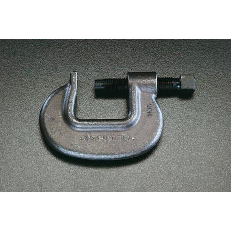 エスコ EA526VA-37 0-37mm/28mmクランプ(重作業用) 1個（ご注文単位1個）【直送品】