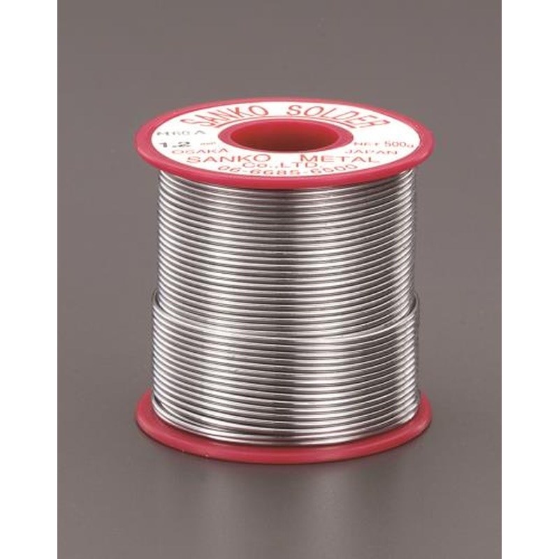 エスコ EA311CB-14 2.0mm/500g巻はんだ 1個(ご注文単位1個)【直送品】