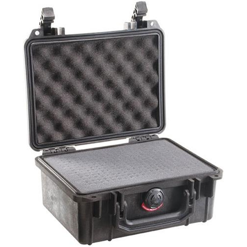 エスコ EA657-115 208x144x90mm/内寸万能防水ケース(黒) 1個（ご注文単位1個）【直送品】