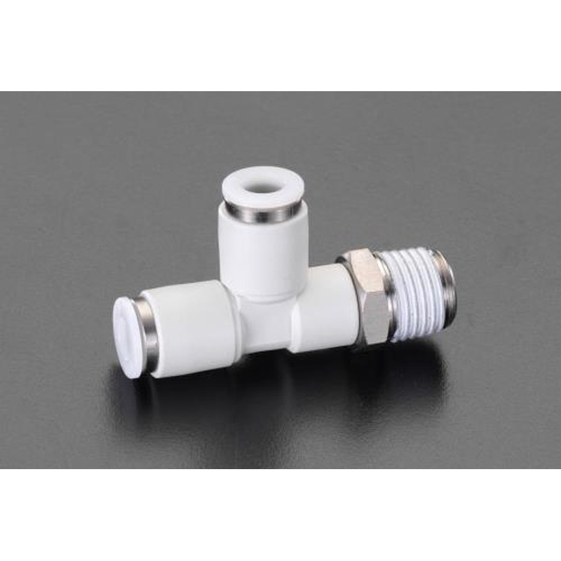 エスコ EA140HB-41 4mmxR1/8”T型ユニオン 1個（ご注文単位1個）【直送品】