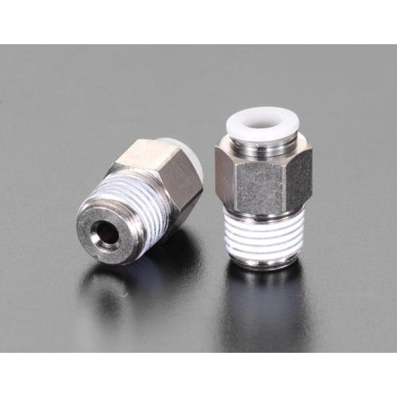 エスコ EA140HH-63 6mmxR3/8”ハーフユニオン(2個) 1個（ご注文単位1個）【直送品】