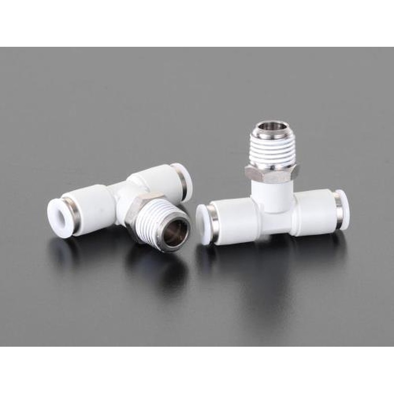 エスコ EA140HG-82 8mmxR1/4”T型ユニオン(2個) 1個（ご注文単位1個）【直送品】