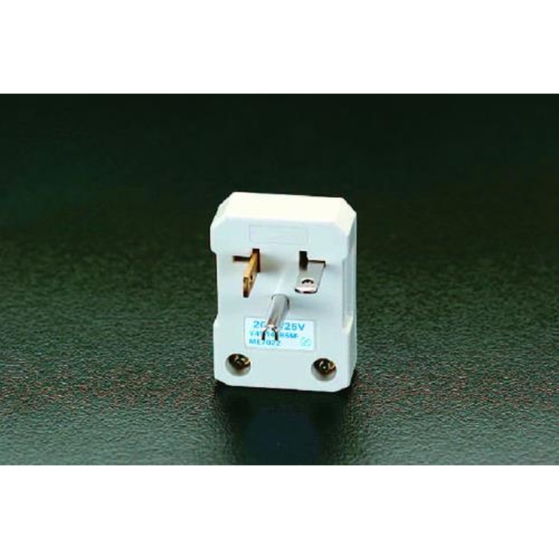エスコ EA940B-3 AC125V/20AL型プラグ(丸型ケーブル用) 1個（ご注文単位1個）【直送品】