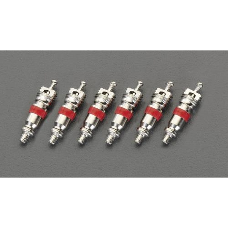 エスコ EA400-2 バルブコア(6個) 1個（ご注文単位1個）【直送品】