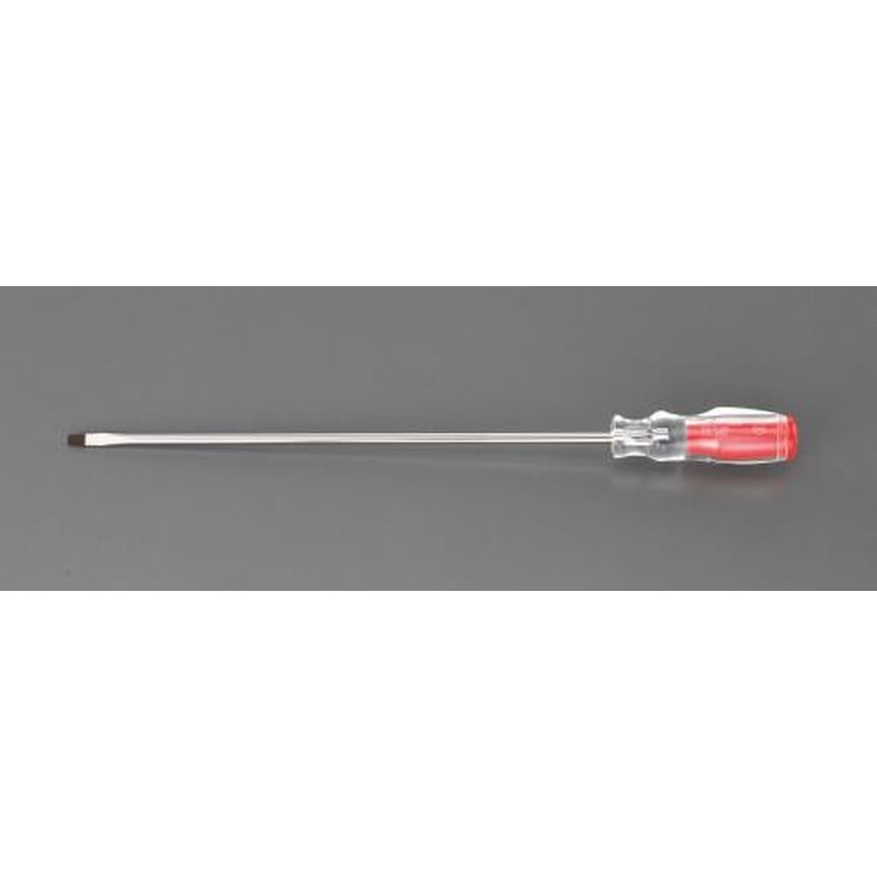 エスコ EA557C-300B 6.0x300mm［-]ドライバー(クリスタル) 1個（ご注文単位1個）【直送品】