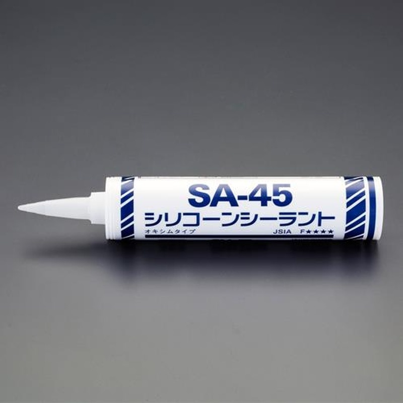 エスコ EA930AG-1 330mlシリコ-ンシーラント(ホワイト) 1個(ご注文単位1個)【直送品】