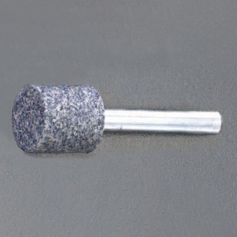 エスコ EA819BF-31 6x13mm/6mm軸グレー砥石(A/WA) 1個（ご注文単位1個）【直送品】