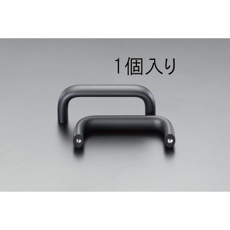 エスコ EA948BH-11 M6/100mm取手(アルミ製/黒) 1個（ご注文単位1個）【直送品】