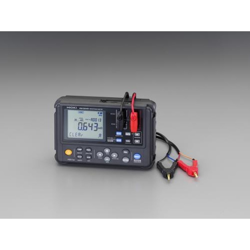 エスコ EA709BJ 高精度デジタル抵抗計 1個(ご注文単位1個)【直送品】