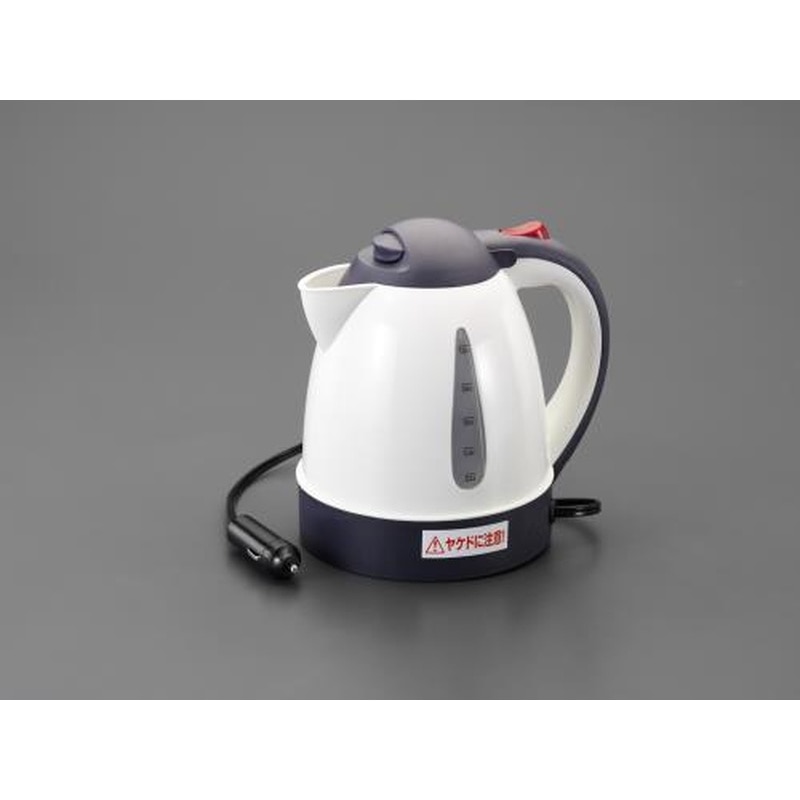 エスコ EA763AR-51A DC12V/12A(1000ml)電気ポット 1個（ご注文単位1個）【直送品】