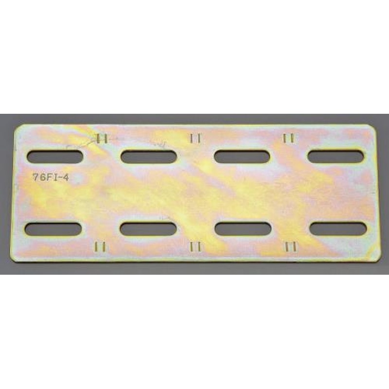 エスコ EA951EA-333A 76x300mmフラット型連結金具(スチール製) 1個(ご注文単位1個)【直送品】
