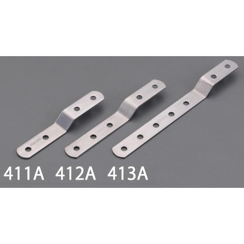 エスコ EA951EA-413A 197x19mmJ型連結金具(ステンレス製) 1個（ご注文単位1個）【直送品】
