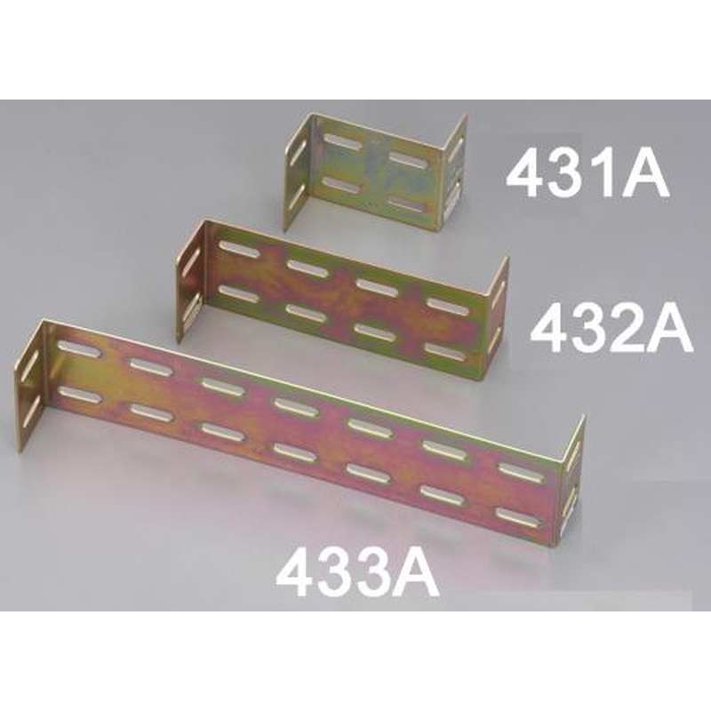 エスコ EA951EA-432A 203x51x76mmZ型連結金具(スチール製) 1個(ご注文単位1個)【直送品】