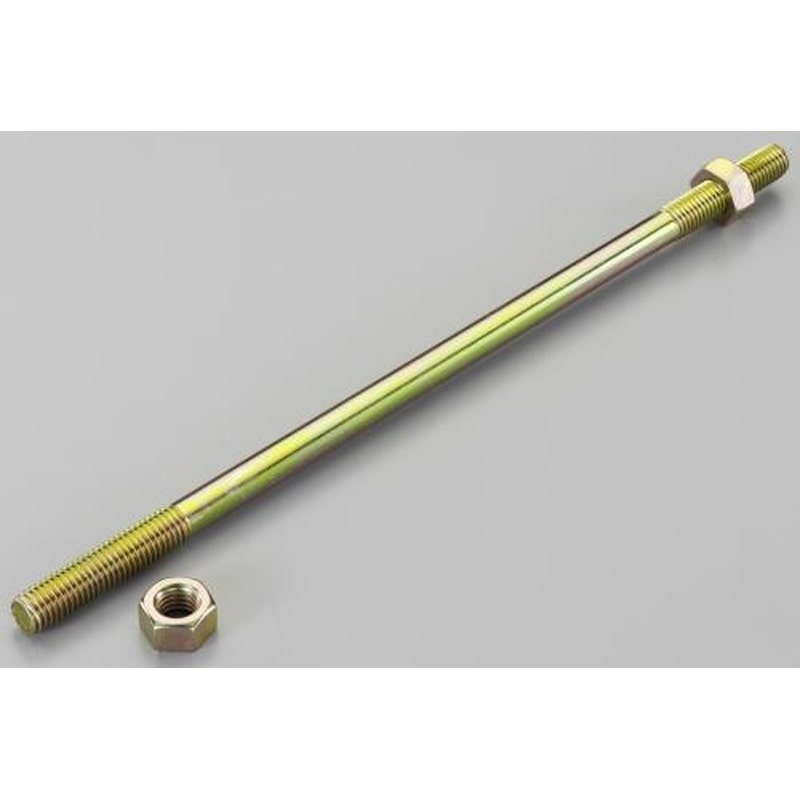 エスコ EA951EB-864 M12x405mm両ねじボルト 1個(ご注文単位1個)【直送品】