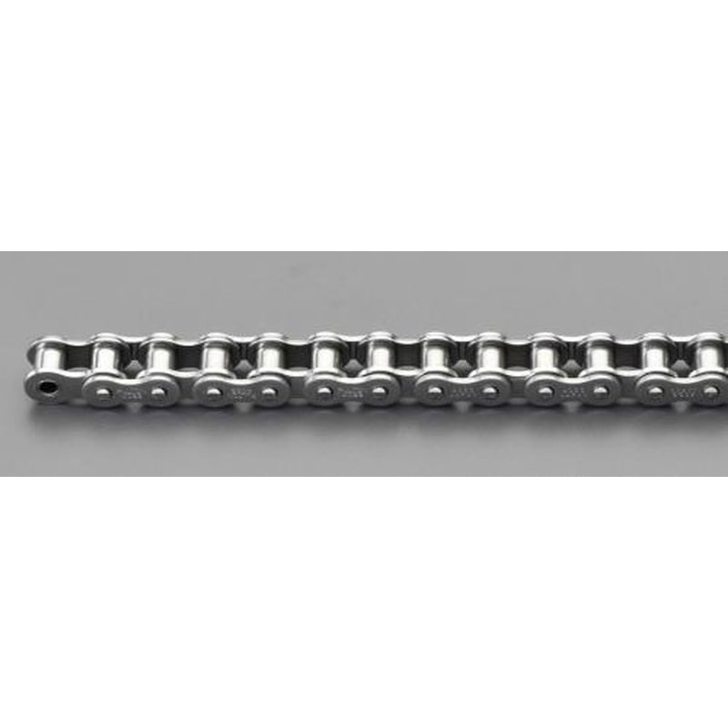 エスコ EA967EG-40 #401/2”(12.7mm)x3mローラーチェーン(ステンレス) 1個（ご注文単位1個）【直送品】