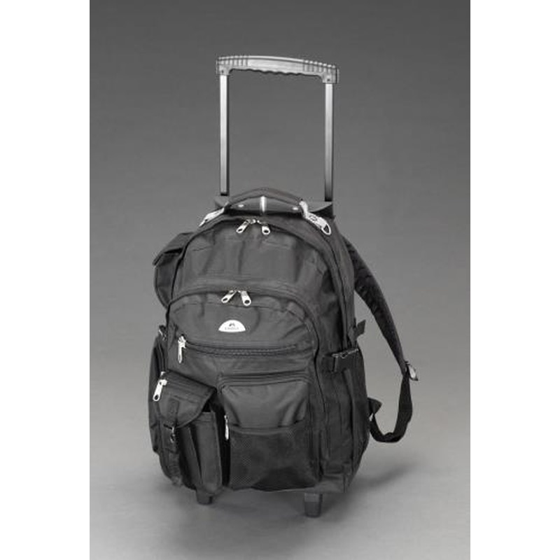 エスコ EA927CH-20 343x470x178mm/27.9Lバックパック(キャリー付) 1個（ご注文単位1個）【直送品】