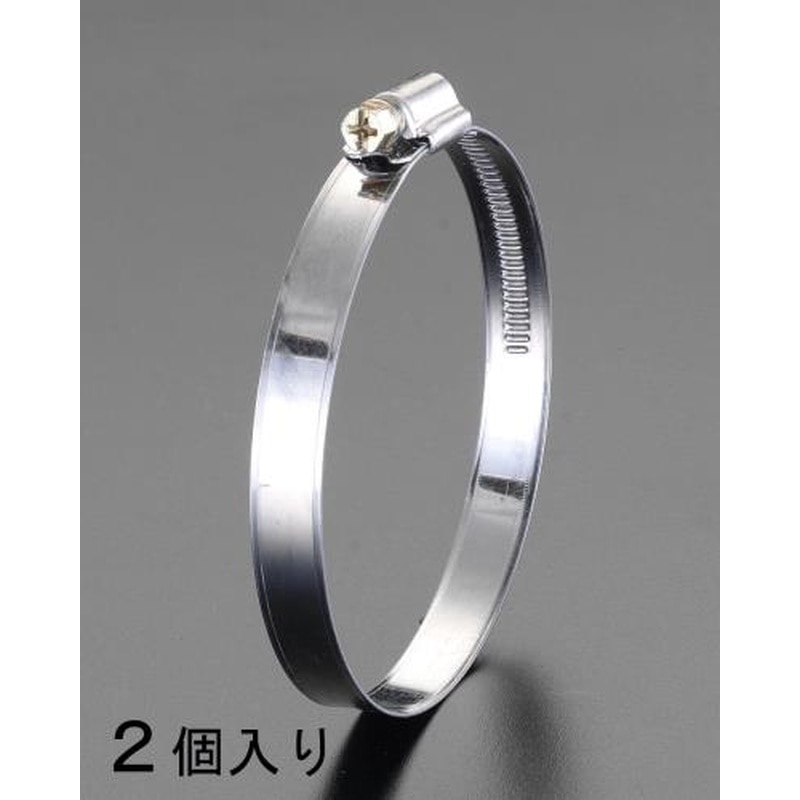 エスコ EA463HC-20 12-20mmホースクランプ(2個) 1個(ご注文単位1個)【直送品】
