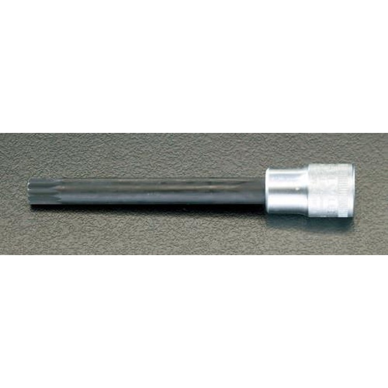 エスコ EA617ZP-108 1/2”DR/M8x140mm［XZN]ビットソケット 1個（ご注文単位1個）【直送品】