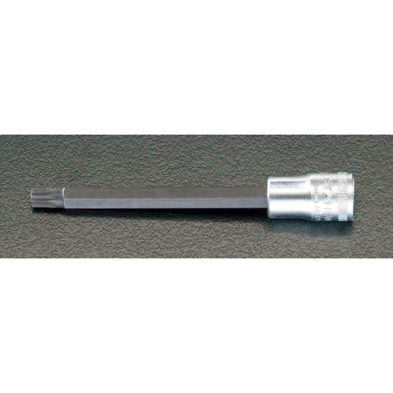エスコ EA617YP-110 3/8”DR/M10x120mm［XZN]ビットソケット 1個（ご注文単位1個）【直送品】
