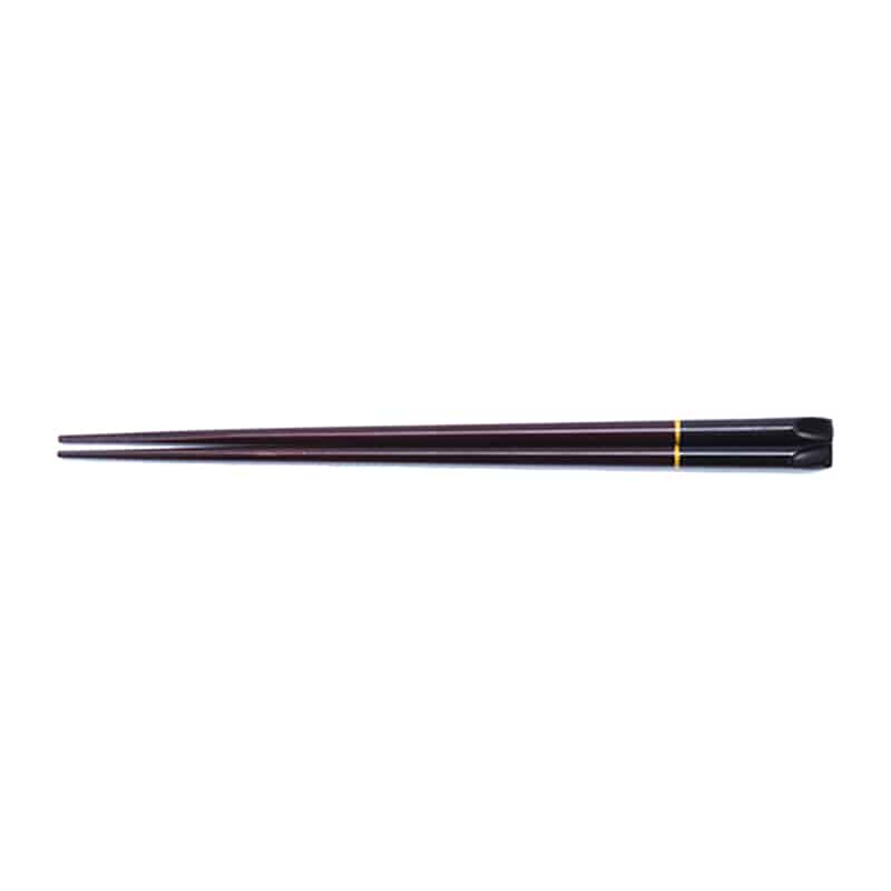 山下工芸 天削塗分木箸 黒 27025350 1組(ご注文単位1組)【直送品】