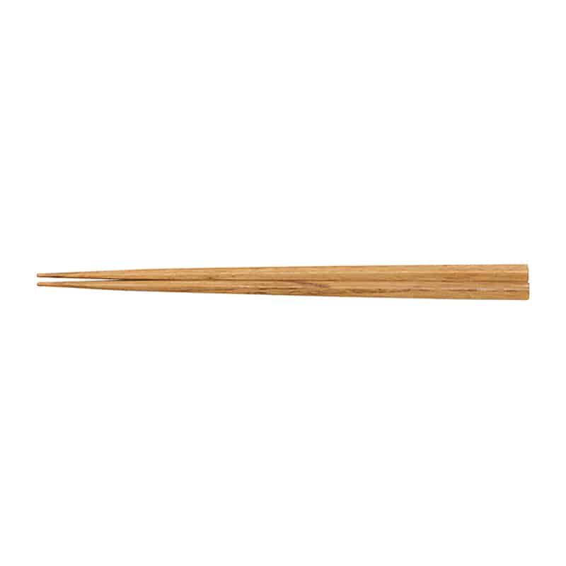 山下工芸 銘木五角箸 栗 27025490 1組(ご注文単位1組)【直送品】