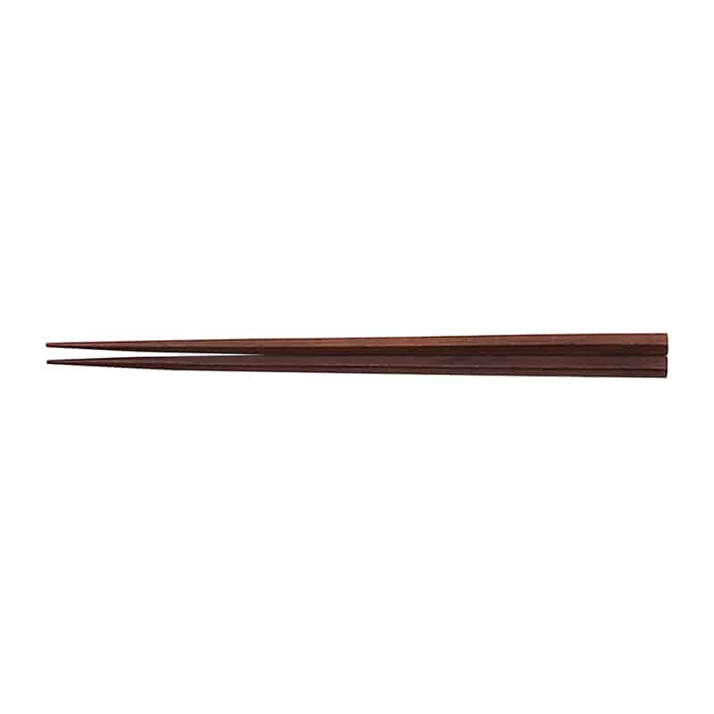 山下工芸 銘木五角箸 鉄刀木 27025520 1組(ご注文単位1組)【直送品】