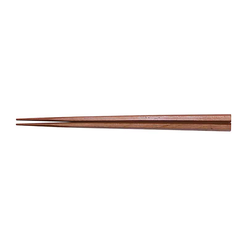 山下工芸 銘木六角箸 鉄刀木 27025570 1組(ご注文単位1組)【直送品】