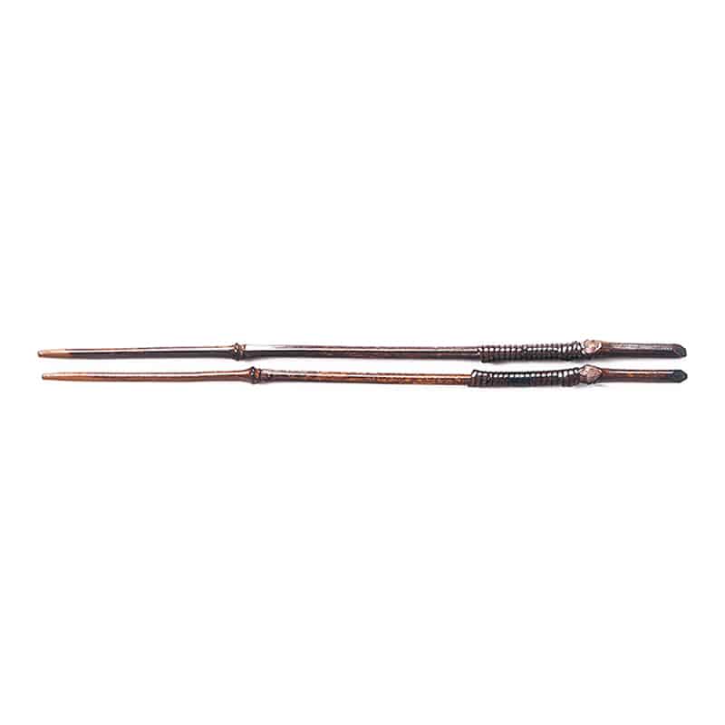 山下工芸 黒竹籐巻菜箸 27584000 1組（ご注文単位1組）【直送品】