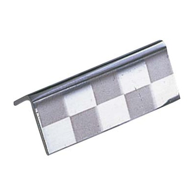 三宝産業 UK 18-8 箸置 三角(市松模様)ステンレス 1個(ご注文単位1個)【直送品】