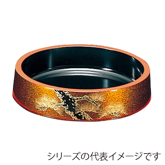 福井クラフト 寿司桶　9寸DX富士桶 梨地老松 61021120 1個（ご注文単位1個）【直送品】