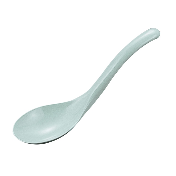 福井クラフト アクリル樹脂 ラーメンレンゲ 青磁OM 48131060 1個(ご注文単位1個)【直送品】