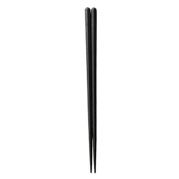 福井クラフト PBT樹脂箸 22cm 六角箸 黒OM 90030150 1組(ご注文単位1組)【直送品】