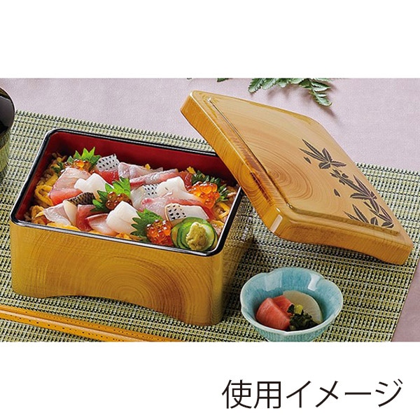 福井クラフト 殿方丼重 蓋親セット 香林モミジ 42021663 1個(ご注文単位1個)【直送品】