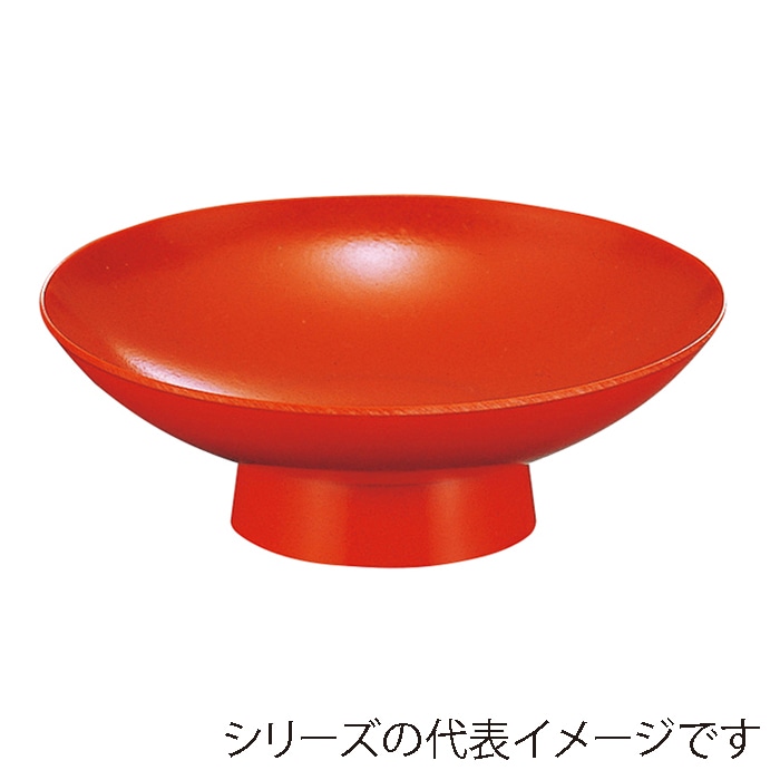 福井クラフト 大盃盛器　4寸 朱　DX型 51013130 1個（ご注文単位1個）【直送品】