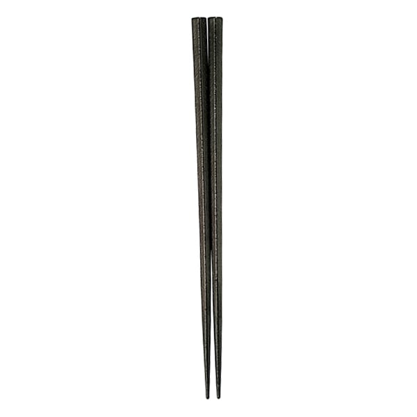 福井クラフト 五角箸　22.5cm 黒乾漆 90030602 1組（ご注文単位1組）【直送品】