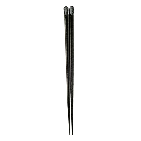 福井クラフト 天削先角箸　22.7cm 黒乾漆 90030632 1組（ご注文単位1組）【直送品】